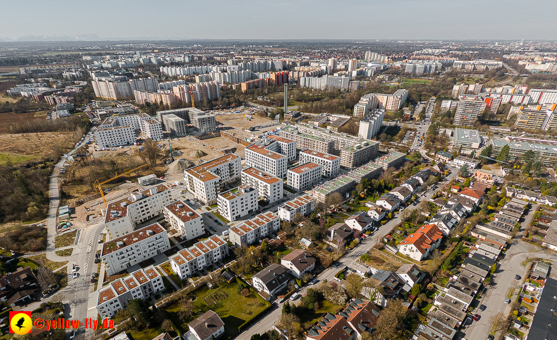 22.03.2023 - Baustele und Wohnanlage Alexisquartier